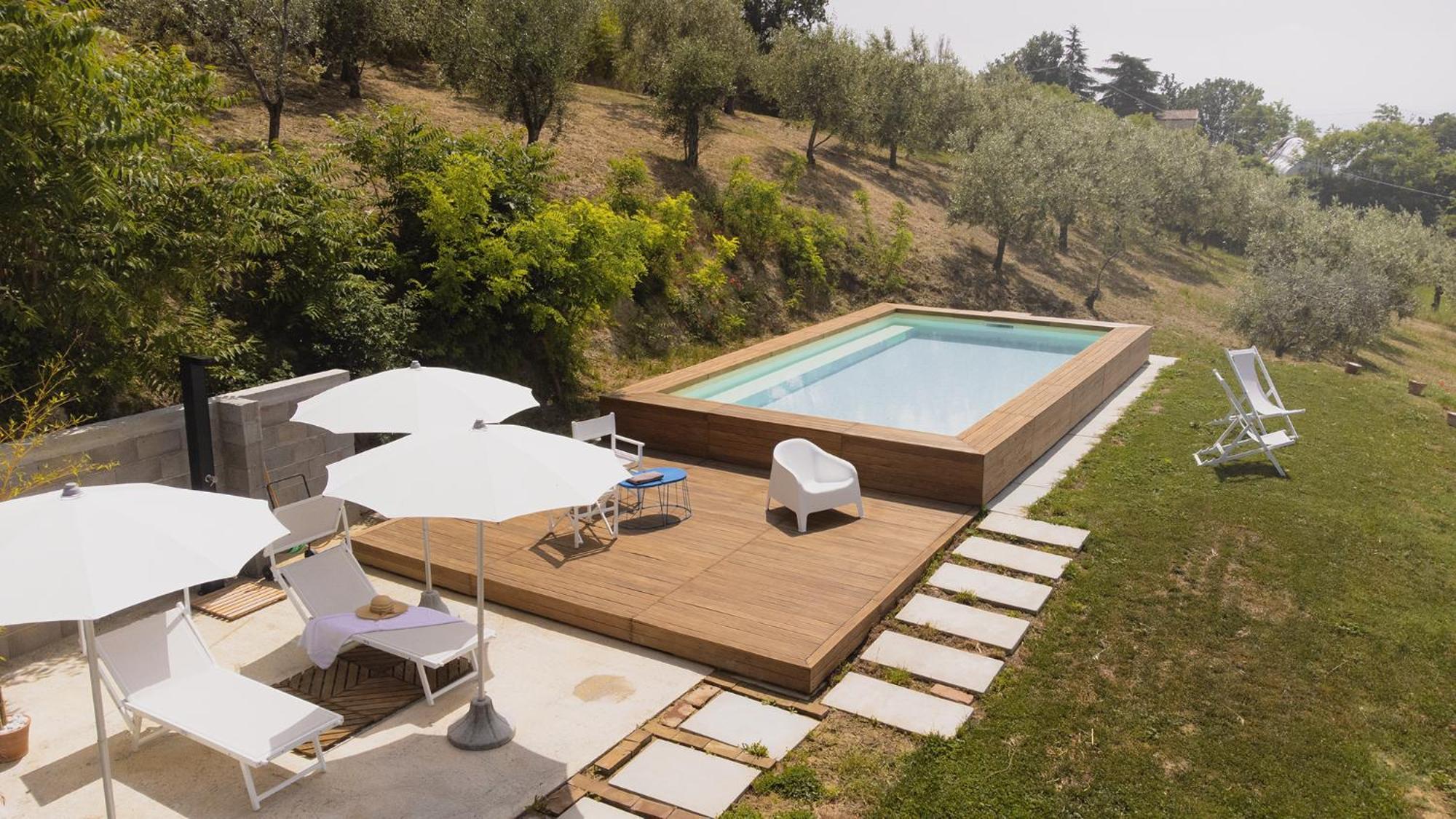 Borgo Calbianco - Private House With Pool & Airco Vila Cerreto Castello Exterior foto